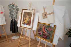 Výstava ručných prác - dekoratívna grafika